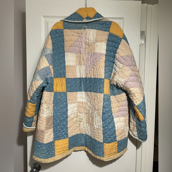 Rare Handmade patchwork quilt jacket by Quilts Limited Sedona Arizona - Picture 5 of 16